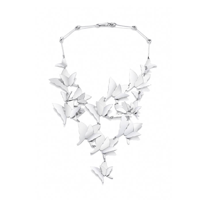 Miss Butterfly Heaven Collier Collares Plata en el grupo Collares / Collares de plata con SCANDINAVIAN JEWELRY DESIGN (10-100-00609-0000)
