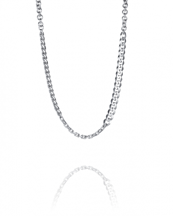 Rock My Chain Necklace en el grupo Collares / Collares de plata con SCANDINAVIAN JEWELRY DESIGN (10-100-02178-0000)