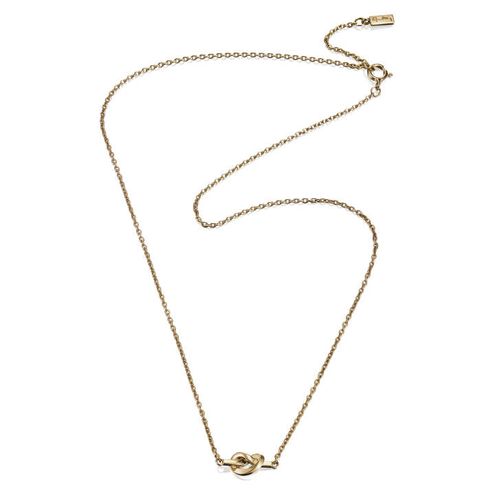 Love Knot Collares Oro 42-45 cm en el grupo Collares / Collares de oro con SCANDINAVIAN JEWELRY DESIGN (10-101-00966-4245)