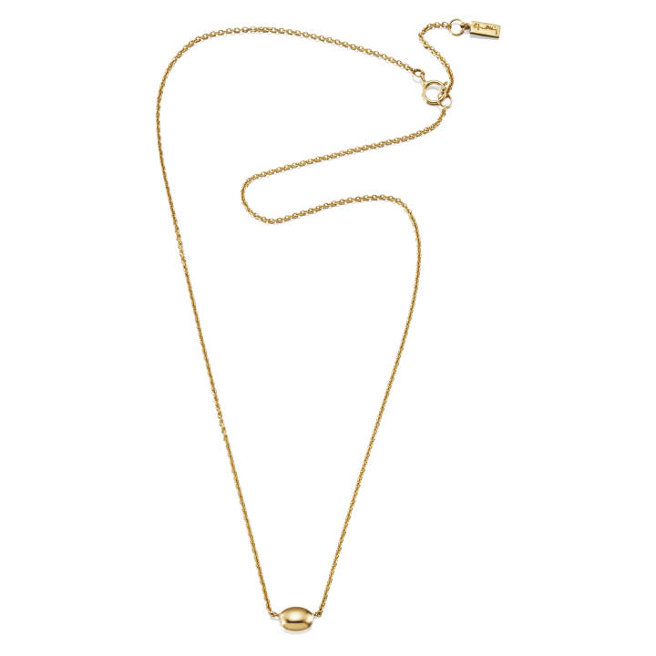 Love Bead - Gold Collares Oro en el grupo Collares / Collares de oro con SCANDINAVIAN JEWELRY DESIGN (10-101-01208)