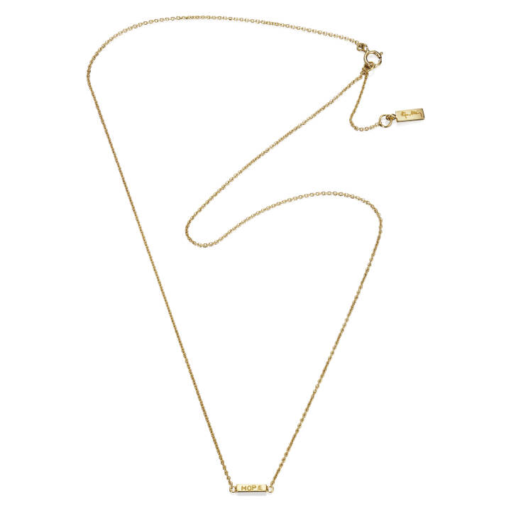 Mini Me Hope Collares Oro 42-45 cm en el grupo Collares / Collares de oro con SCANDINAVIAN JEWELRY DESIGN (10-101-01280-4245)