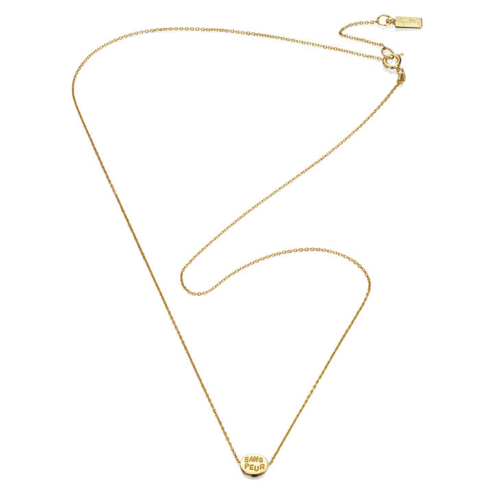 Mini Me Sans Peur Collares Oro 42-45 cm en el grupo Collares / Collares de oro con SCANDINAVIAN JEWELRY DESIGN (10-101-01282-4245)