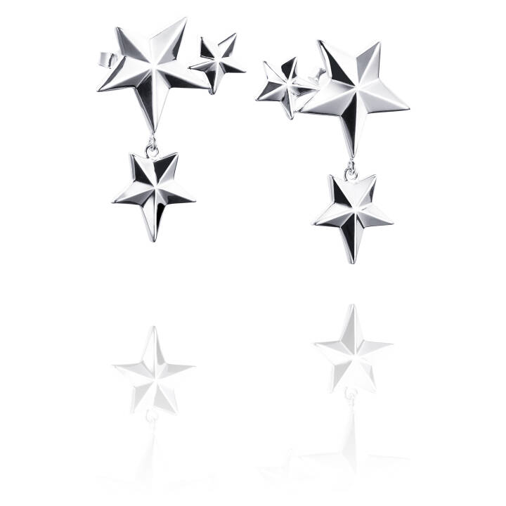 Catch A Falling Star Pendiente Plata en el grupo Pendientes / Pendientes de plata con SCANDINAVIAN JEWELRY DESIGN (12-100-00881-0000)