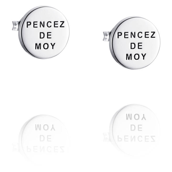 Mini Pencez De Moy Pendiente Plata en el grupo Pendientes / Pendientes de plata con SCANDINAVIAN JEWELRY DESIGN (12-100-01076-0000)