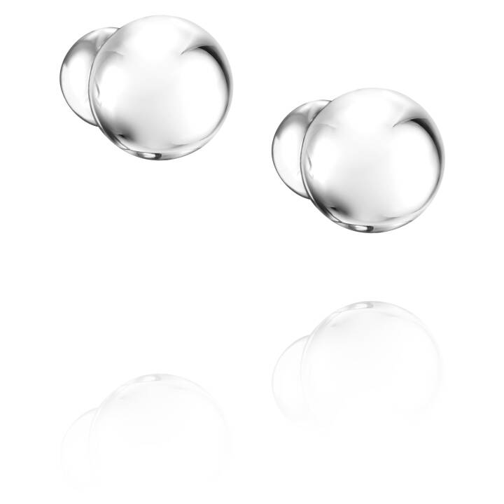 Balls Double Pendiente Plata en el grupo Pendientes / Pendientes de plata con SCANDINAVIAN JEWELRY DESIGN (12-100-01789-0000)