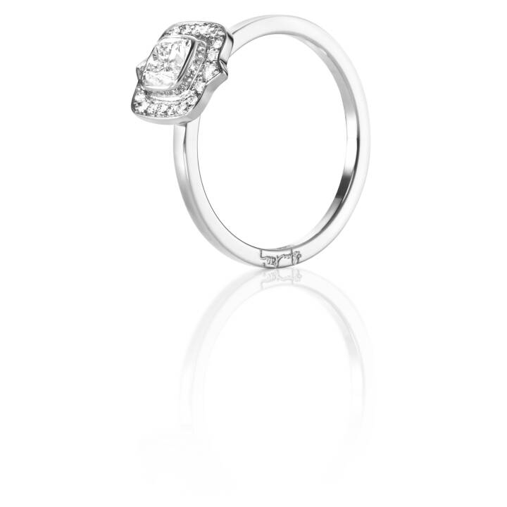 The Mrs 0.50 ct Diamante Anillo Oro blanco en el grupo Anillos / Anillos de diamantes con SCANDINAVIAN JEWELRY DESIGN (13-102-01831)