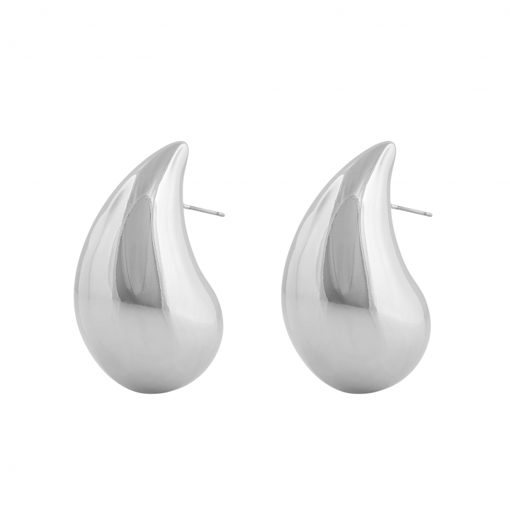 Yenni big ear Plata en el grupo Pendientes / Pendientes de plata con SCANDINAVIAN JEWELRY DESIGN (1302-6300-256)