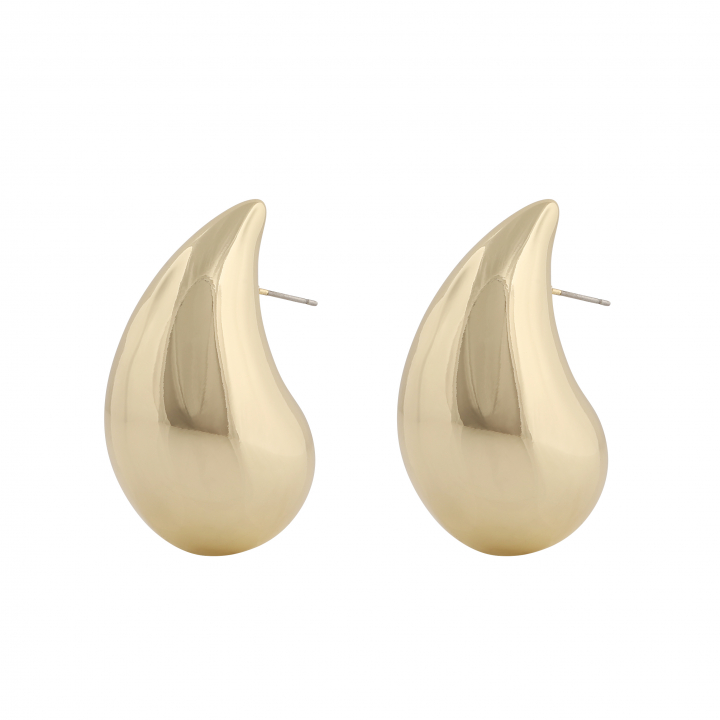 Yenni big ear Oro en el grupo Pendientes / Pendientes de oro con SCANDINAVIAN JEWELRY DESIGN (1302-6300-257)