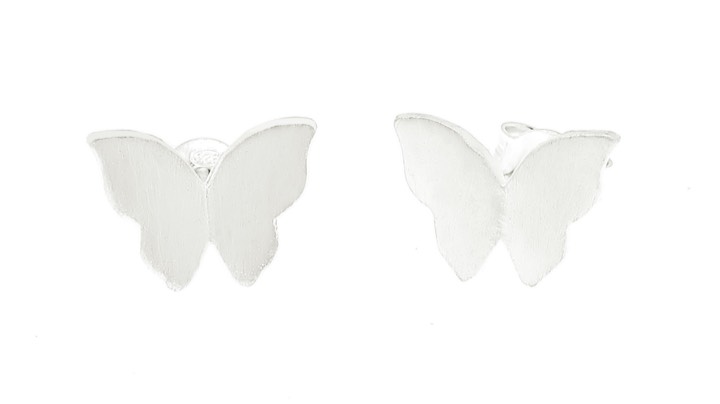 Butterfly Pendiente Plata en el grupo Pendientes / Pendientes de plata con SCANDINAVIAN JEWELRY DESIGN (1421410004)