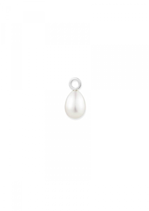 Pearl Charm (1) Colgante Plata en el grupo Pendientes / Pendientes de perlas con SCANDINAVIAN JEWELRY DESIGN (15-100-01969-0000)