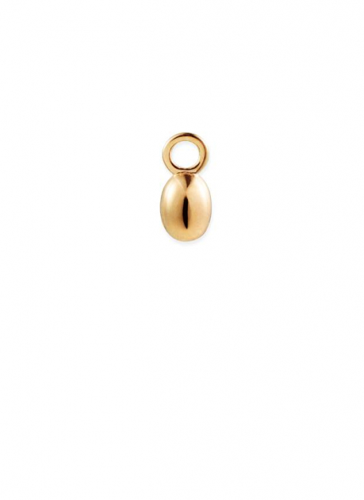 Love Bead Charm Colgante Oro en el grupo Pendientes / Pendientes de oro con SCANDINAVIAN JEWELRY DESIGN (15-101-01970-0000)