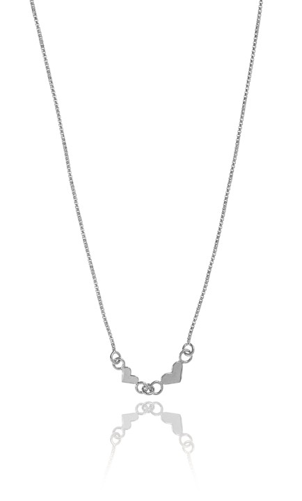 Love Collares Plata 40-45 cm en el grupo Collares / Collares de plata con SCANDINAVIAN JEWELRY DESIGN (1521111009)