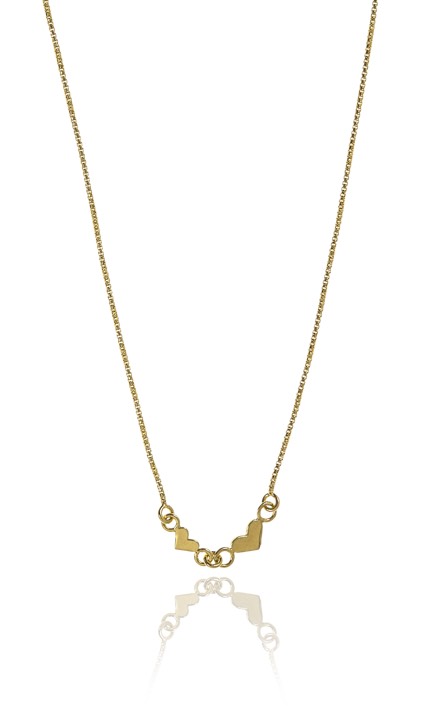 Love Collares Oro 40-45 cm en el grupo Collares / Collares de oro con SCANDINAVIAN JEWELRY DESIGN (1521121009)