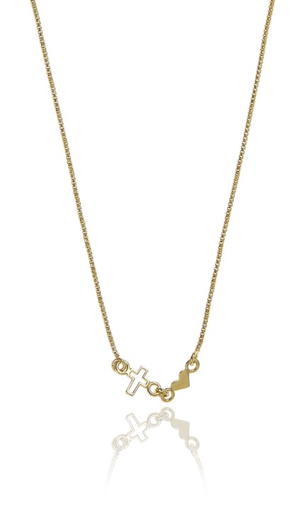 Trust Collares Oro 40-45 cm en el grupo Collares / Collares de oro con SCANDINAVIAN JEWELRY DESIGN (1521121010)