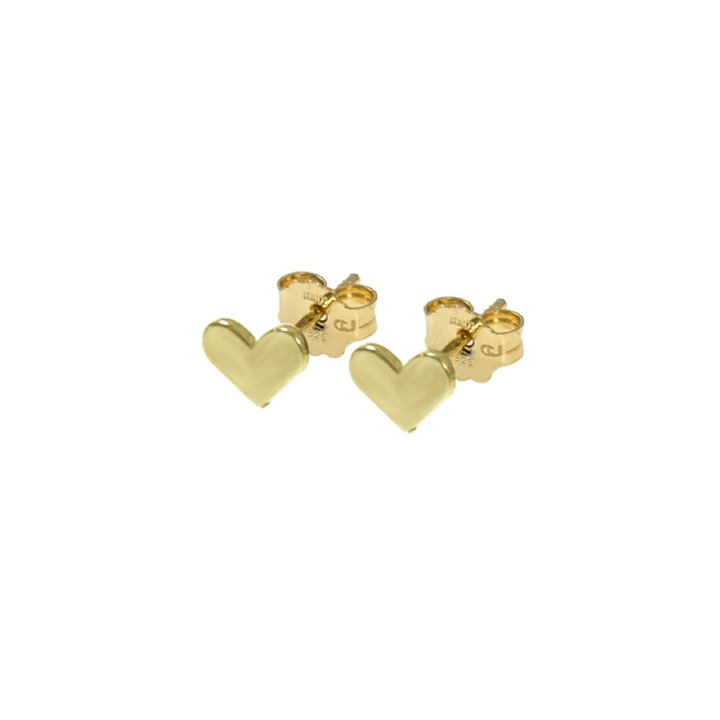 Love Pendiente Oro en el grupo Pendientes / Pendientes de oro con SCANDINAVIAN JEWELRY DESIGN (1521421009)