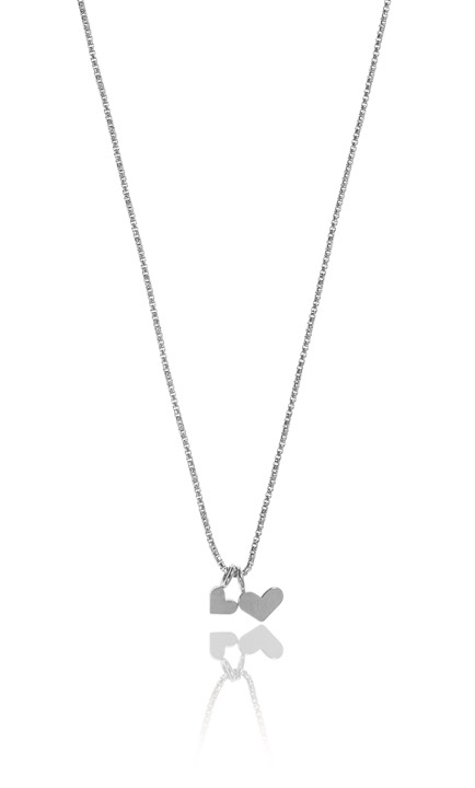 Love pendant Collares Plata 42-47 cm en el grupo Collares / Collares de plata con SCANDINAVIAN JEWELRY DESIGN (1522111009)