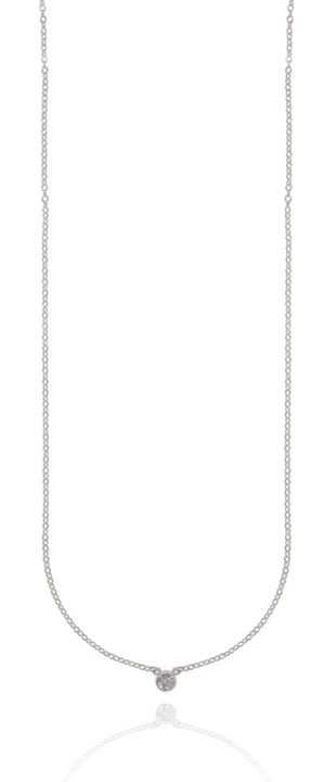 Cubic Collares Plata 55-60 cm en el grupo Collares / Collares de plata con SCANDINAVIAN JEWELRY DESIGN (1526211012)