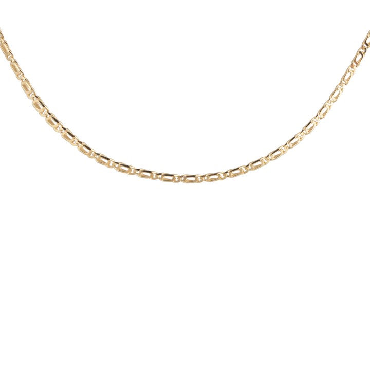 Victory plain Collares Oro 40-45 cm en el grupo Collares / Collares de oro con SCANDINAVIAN JEWELRY DESIGN (1921120001)