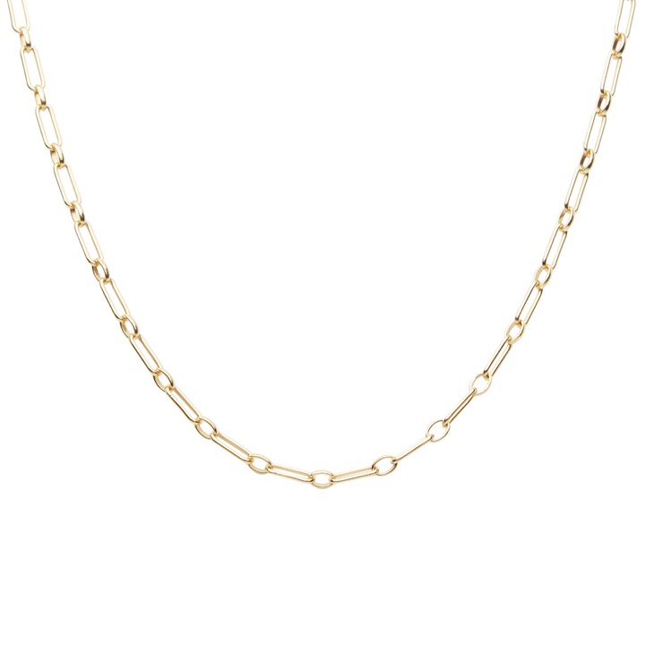 Globe clip neck Oro 50 cm en el grupo Collares / Collares de oro con SCANDINAVIAN JEWELRY DESIGN (2211120001)