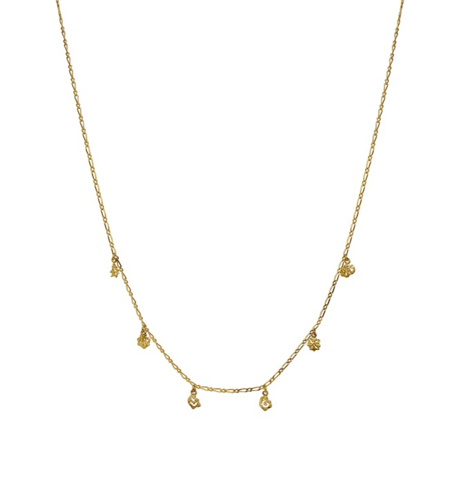 Adina Collares (Oro) 42 cm en el grupo Collares / Collares de oro con SCANDINAVIAN JEWELRY DESIGN (2571a)