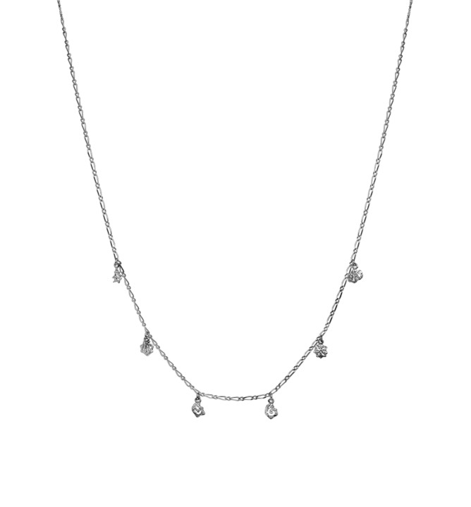 Adina Collares (Plata) 41 cm en el grupo Collares / Collares de plata con SCANDINAVIAN JEWELRY DESIGN (2571c)