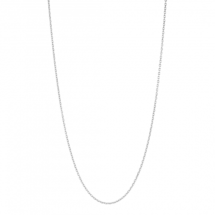 Chain 50 Adjustable Necklace 50 Silver (One) en el grupo Collares / Collares de plata con SCANDINAVIAN JEWELRY DESIGN (300370AG-50)