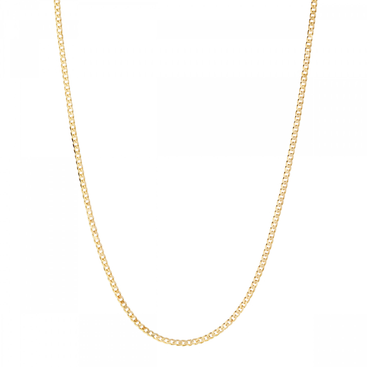 Saffi Necklace 50 Goldplated Silver (One) en el grupo Collares / Collares de oro con SCANDINAVIAN JEWELRY DESIGN (300407YG-50)