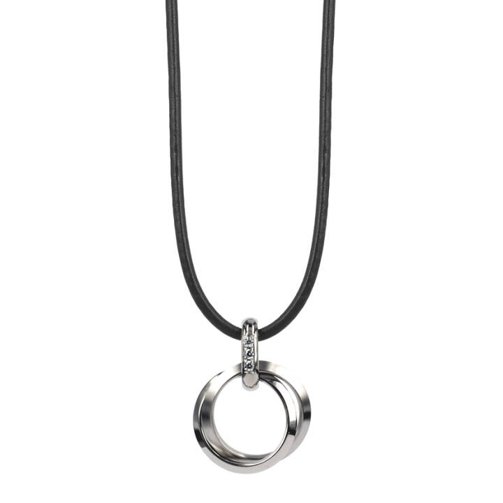 CARRO Collares Acero/Acero en el grupo Collares / Collares de plata con SCANDINAVIAN JEWELRY DESIGN (323304)
