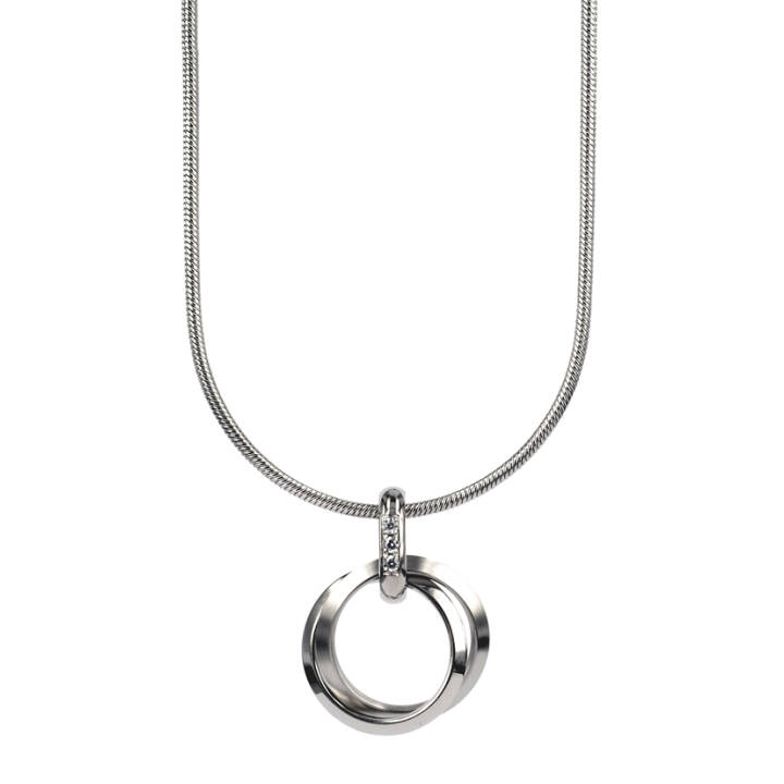 CAROLIN Collares Acero/Acero en el grupo Collares / Collares de plata con SCANDINAVIAN JEWELRY DESIGN (323663)