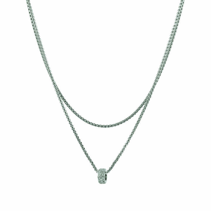CLARISSA Collares Acero en el grupo Collares / Collares de plata con SCANDINAVIAN JEWELRY DESIGN (359402)