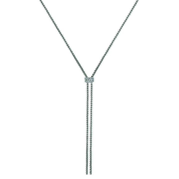 CLARISSA Long Collares Acero en el grupo Collares / Collares de plata con SCANDINAVIAN JEWELRY DESIGN (359594)