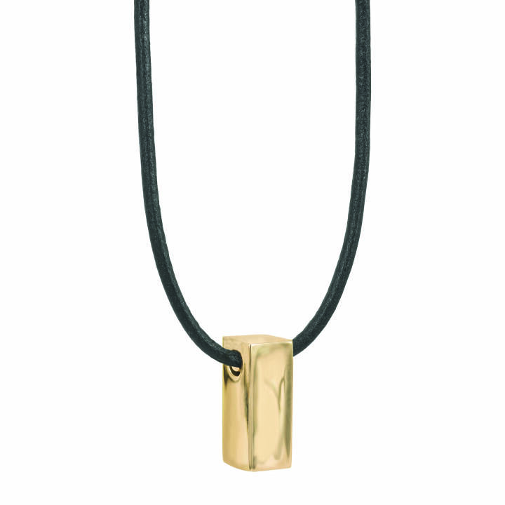 TIM Leather Collares Oro en el grupo Collares / Collares de oro con SCANDINAVIAN JEWELRY DESIGN (365281)