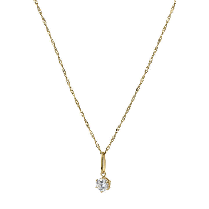 NOVA Crystal Collares Oro en el grupo Collares / Collares de oro con SCANDINAVIAN JEWELRY DESIGN (370032)