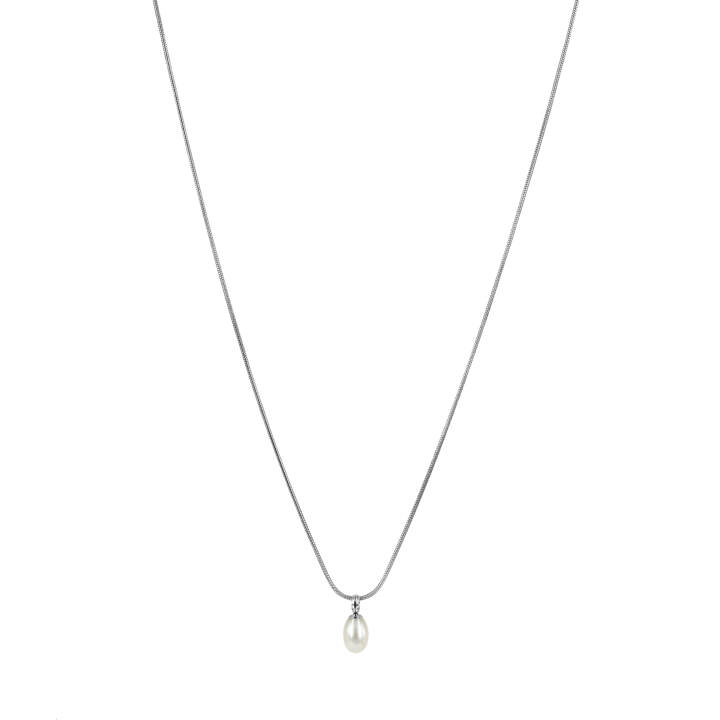 PALMA Single Short Collares Acero en el grupo Collares / Collares de plata con SCANDINAVIAN JEWELRY DESIGN (370223)