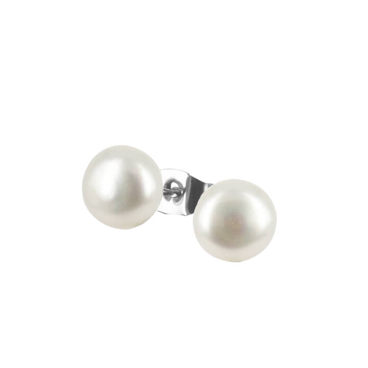 PALMA Stud Medium Pendientes Acero en el grupo Pendientes / Pendientes de perlas con SCANDINAVIAN JEWELRY DESIGN (370308)