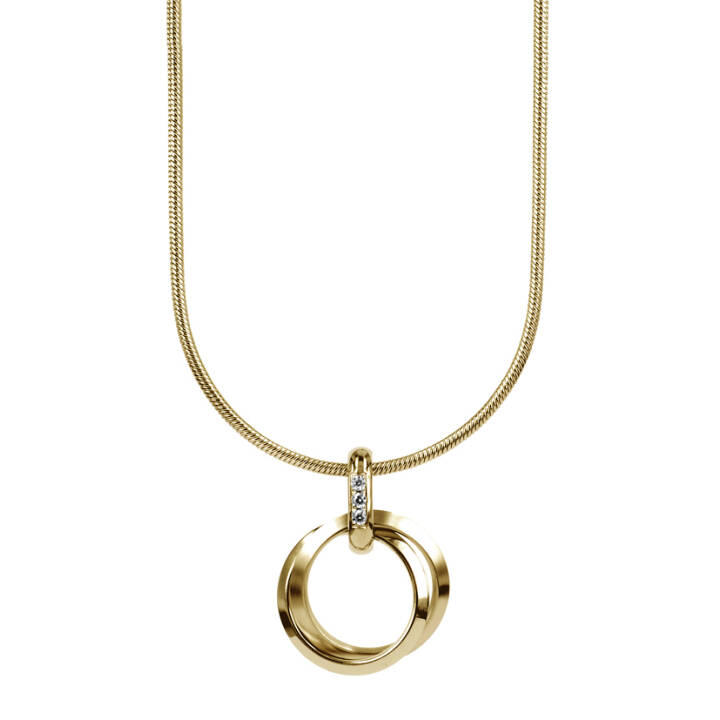 CAROLIN Collares Oro/Oro en el grupo Collares / Collares de oro con SCANDINAVIAN JEWELRY DESIGN (370520)