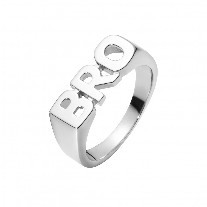 BRO Ring Silver en el grupo Anillos / Anillos de plata con SCANDINAVIAN JEWELRY DESIGN (500463AG)