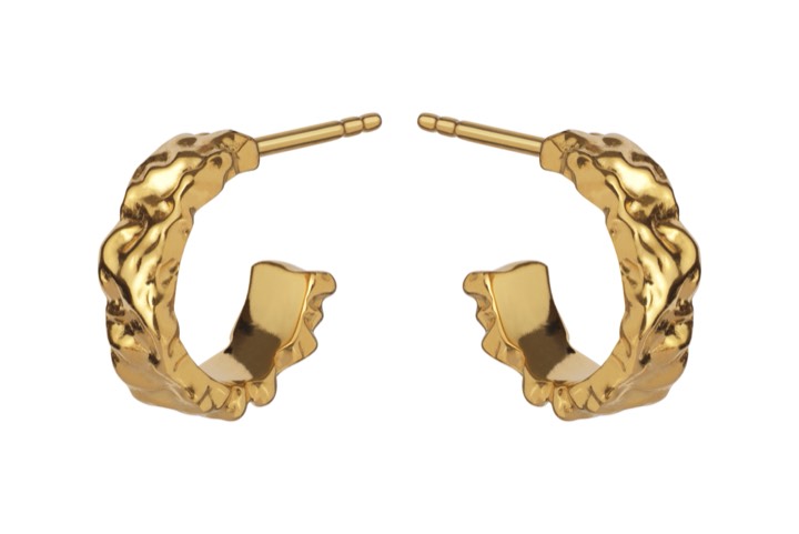 Aio Petite Pendiente (Oro) en el grupo Pendientes / Pendientes de oro con SCANDINAVIAN JEWELRY DESIGN (9565a)