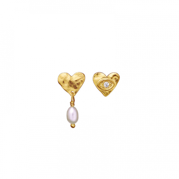 Vesta Earsticks Oro en el grupo Pendientes / Pendientes de perlas con SCANDINAVIAN JEWELRY DESIGN (9838A)