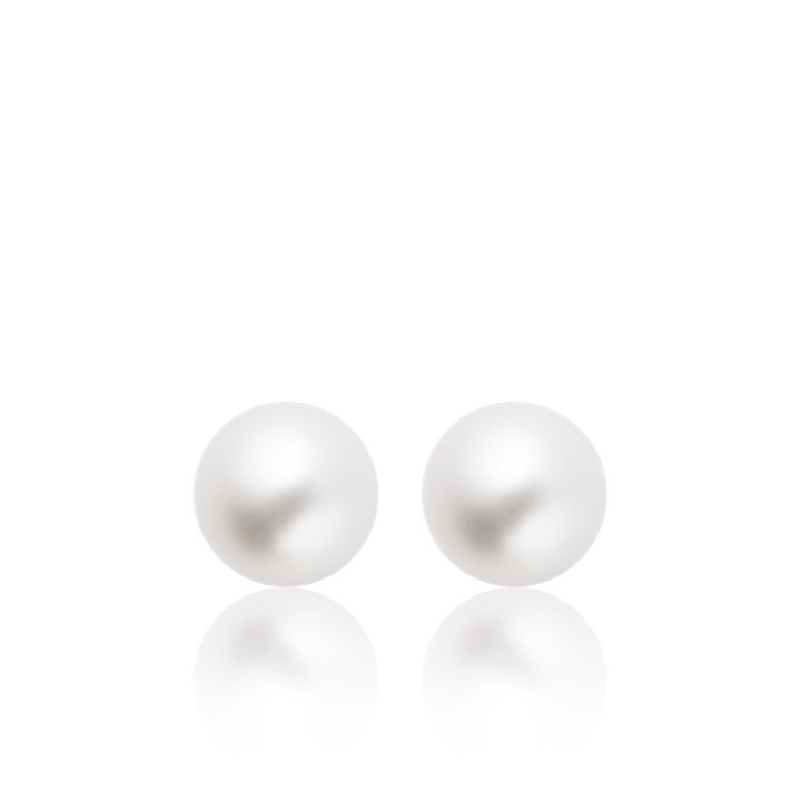 Pearl Studs Pendiente (Oro) en el grupo Pendientes / Pendientes de perlas con SCANDINAVIAN JEWELRY DESIGN (E1723GPPE-OS)