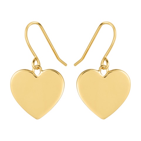 Heart Hook Pendiente (Oro) en el grupo Pendientes / Pendientes de oro con SCANDINAVIAN JEWELRY DESIGN (E2102GPS0-OS)
