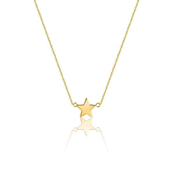 Mini Star Collares (Oro) en el grupo Collares / Collares de oro con SCANDINAVIAN JEWELRY DESIGN (N1456GPS0-OS)