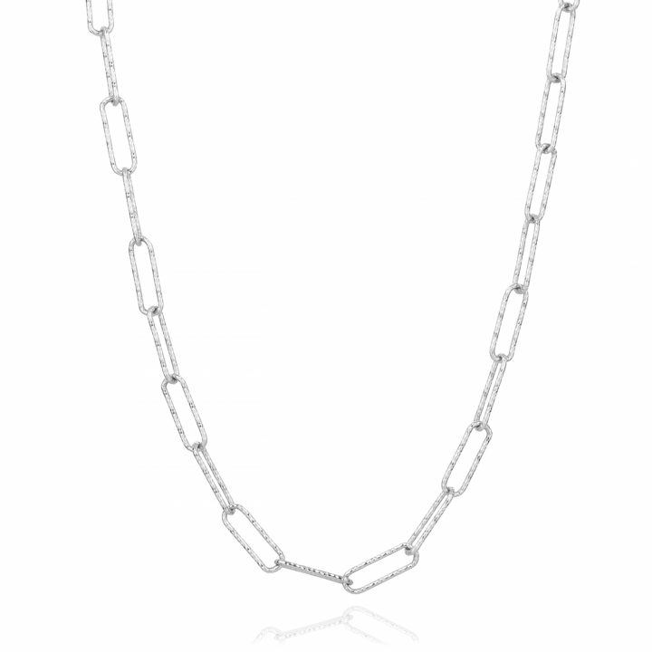 LUCE GRANDE CHAIN - Plata en el grupo Collares / Collares de plata con SCANDINAVIAN JEWELRY DESIGN (SJ-C12292-SS)
