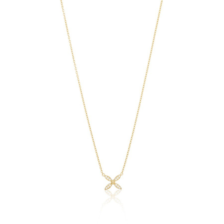 Ellipse mini Necklace Gold en el grupo Collares / Collares de oro con SCANDINAVIAN JEWELRY DESIGN (gp13)