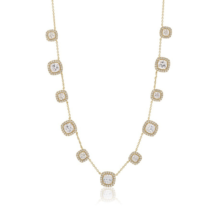 Glamorous -multi Necklace Gold en el grupo Collares / Collares de oro con SCANDINAVIAN JEWELRY DESIGN (gp149)