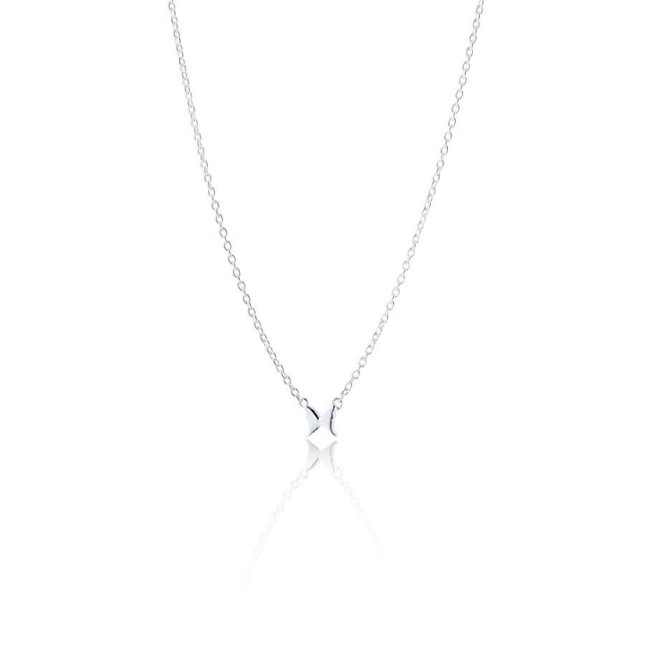 Petite papillion  Necklace Silver en el grupo Collares / Collares de plata con SCANDINAVIAN JEWELRY DESIGN (s107)