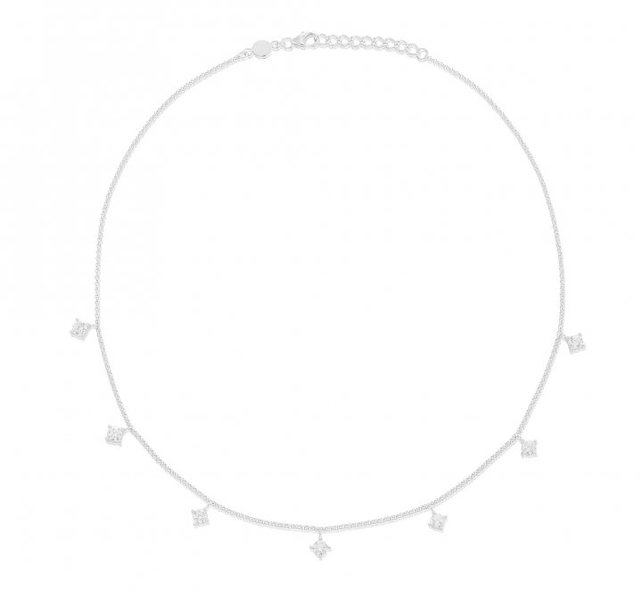 Time to glow Necklace Silver en el grupo Collares / Collares de plata con SCANDINAVIAN JEWELRY DESIGN (s211-R)