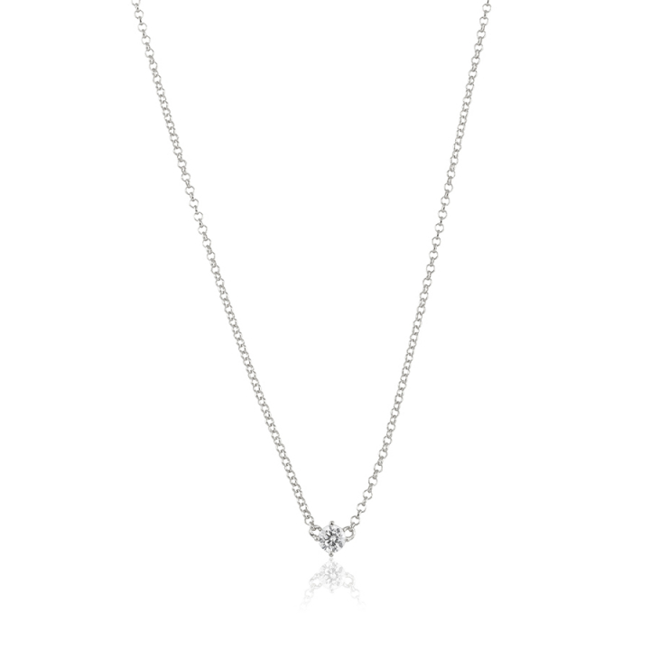 Time to glow mini Necklace Silver en el grupo Collares / Collares de plata con SCANDINAVIAN JEWELRY DESIGN (s226)