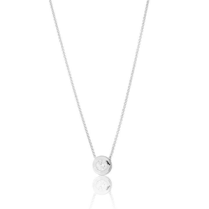 Älskad Necklace Silver en el grupo Collares / Collares de plata con SCANDINAVIAN JEWELRY DESIGN (s60)