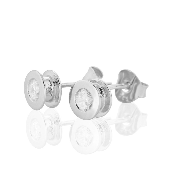 Älskad Earrings Silver en el grupo Pendientes / Pendientes de plata con SCANDINAVIAN JEWELRY DESIGN (s82)